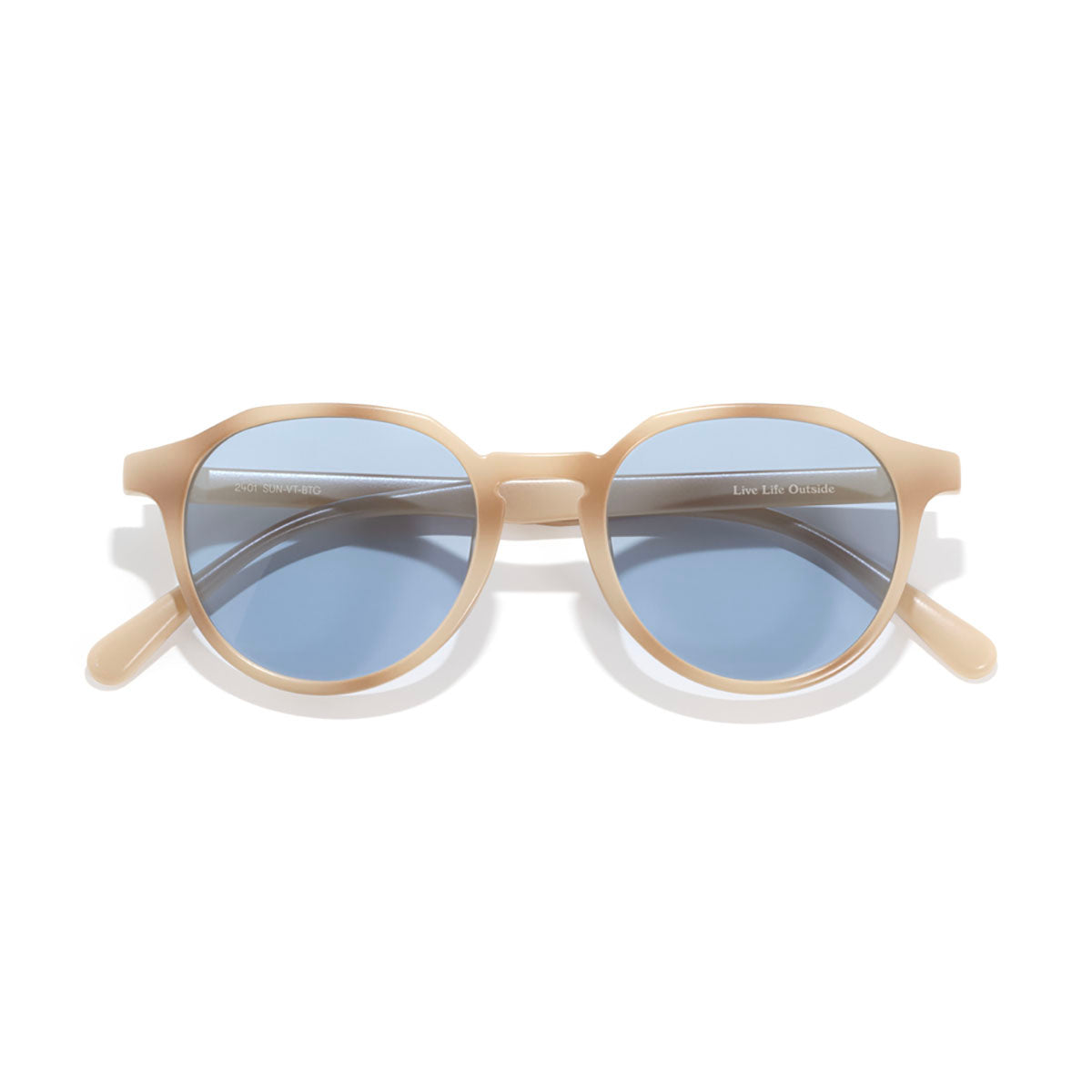 Sunski Vallarta Bone Tortoise Grey