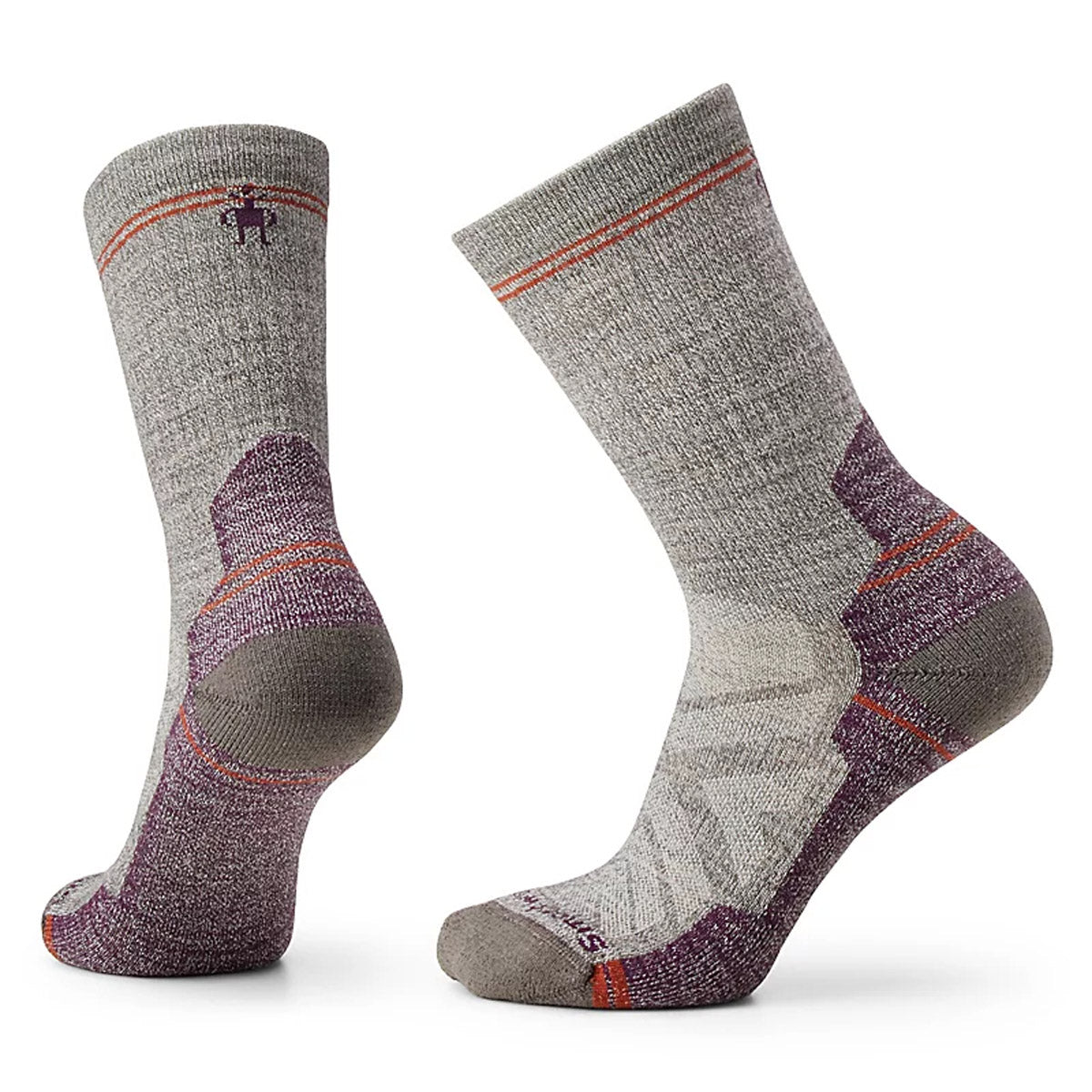 Smartwool Women's Hike Light Cushion Crew Socks Taupe