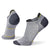 Smartwool Men's Run Zero Cushion Low Ankle Socks Light Gray