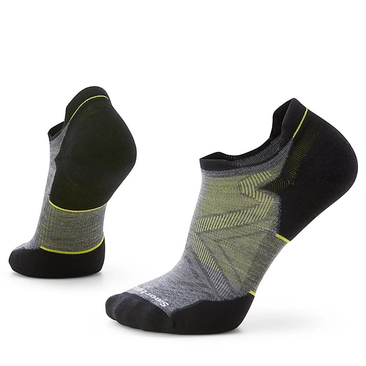 Smartwool Men&#39;s Run Targeted Cushion Low Ankle Socks Medium Gray