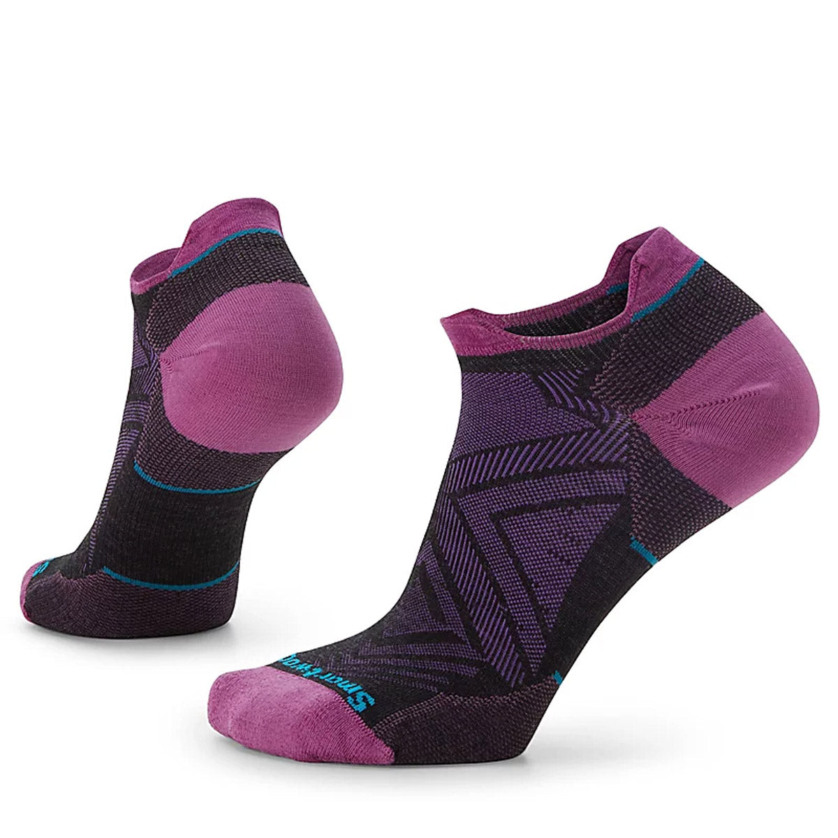 Smartwool Women&#39;s Run Zero Cushion Low Ankle Socks Charcoal