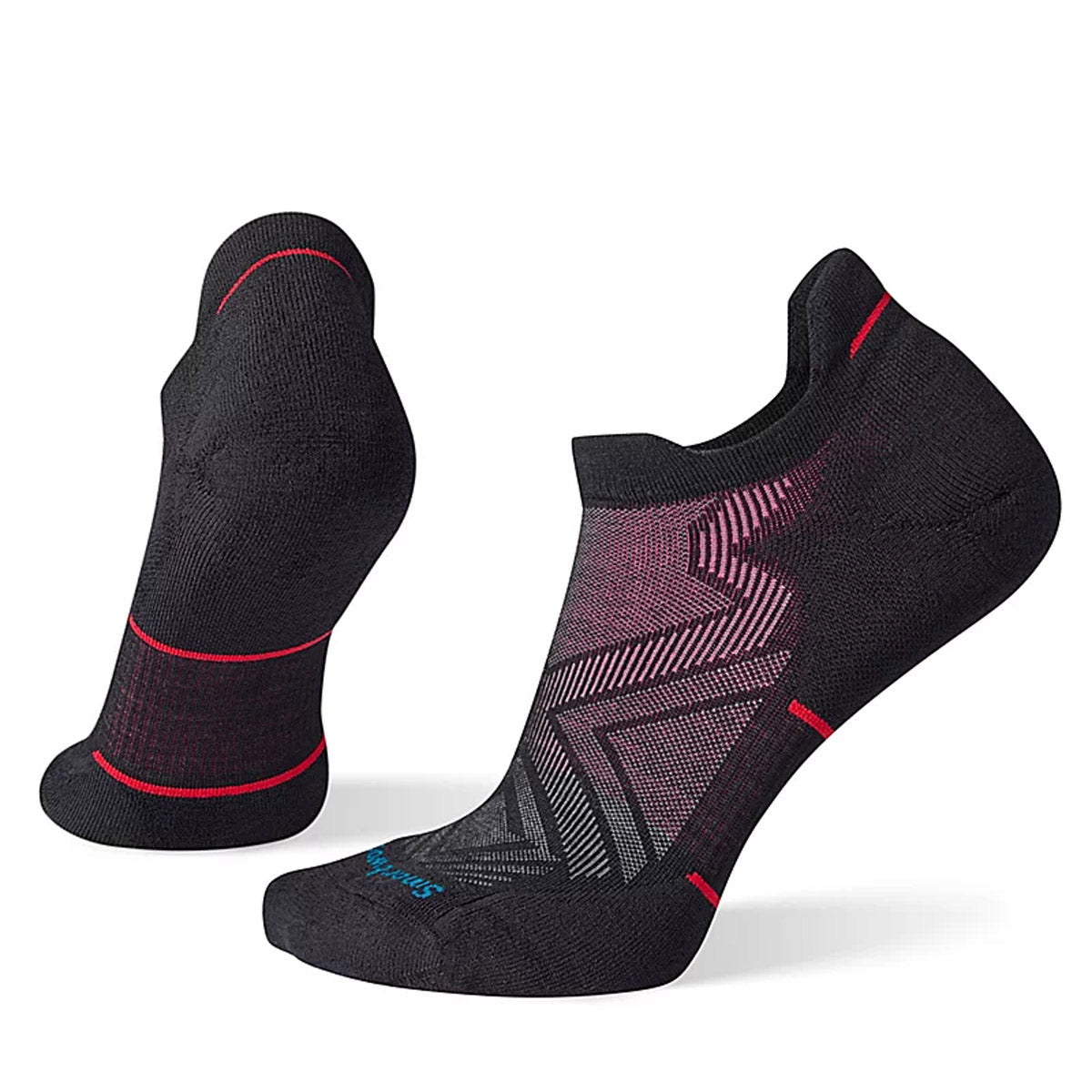 Smartwool Women&#39;s Run Targeted Cushion Low Ankle Socks Black