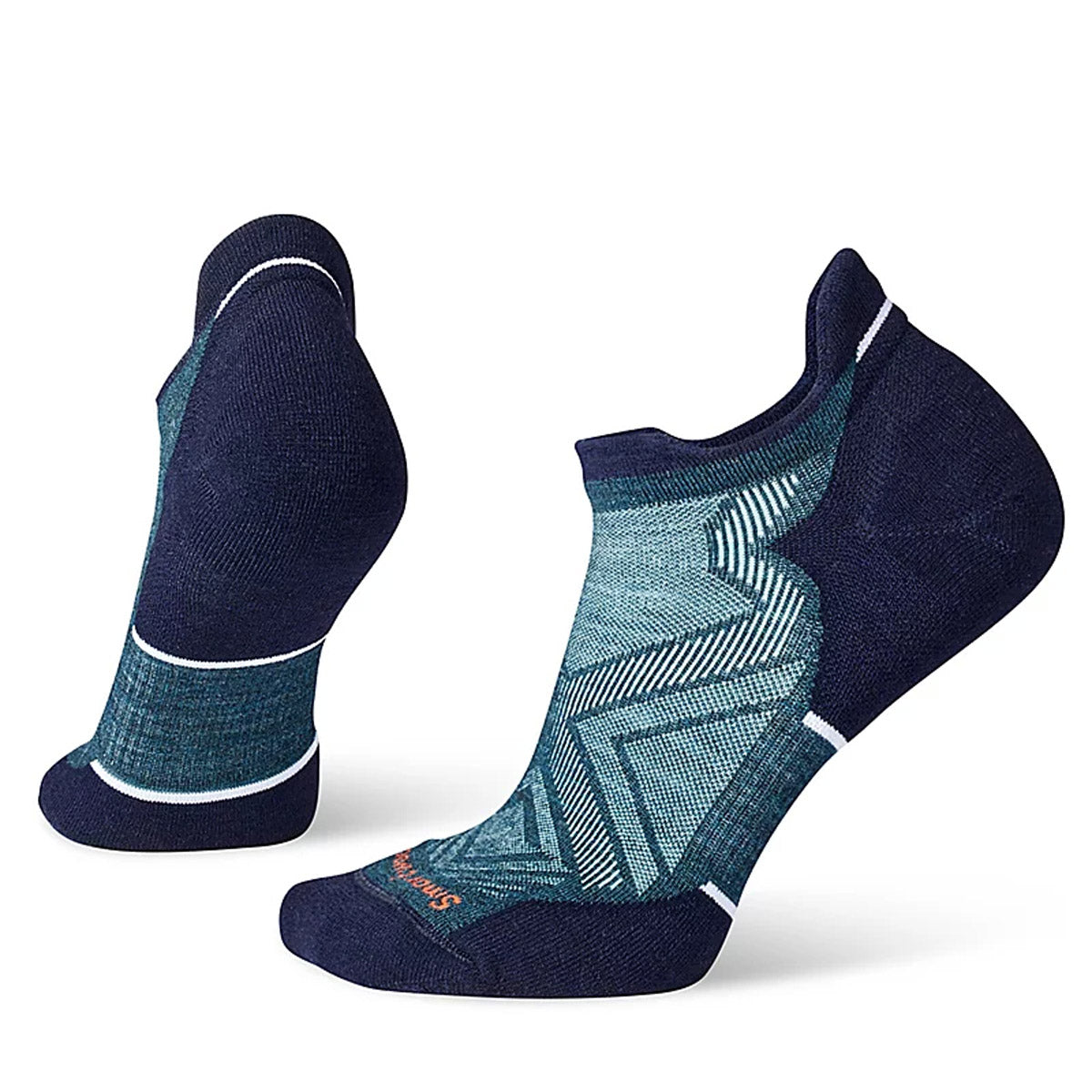 Smartwool Women&#39;s Run Targeted Cushion Low Ankle Socks Twilight Blue