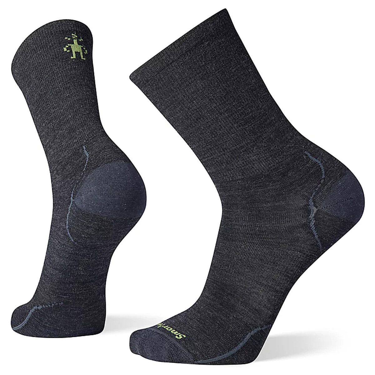 Smartwool Men's Everyday Anchor Line Zero Cushion Crew Socks Charcoal
