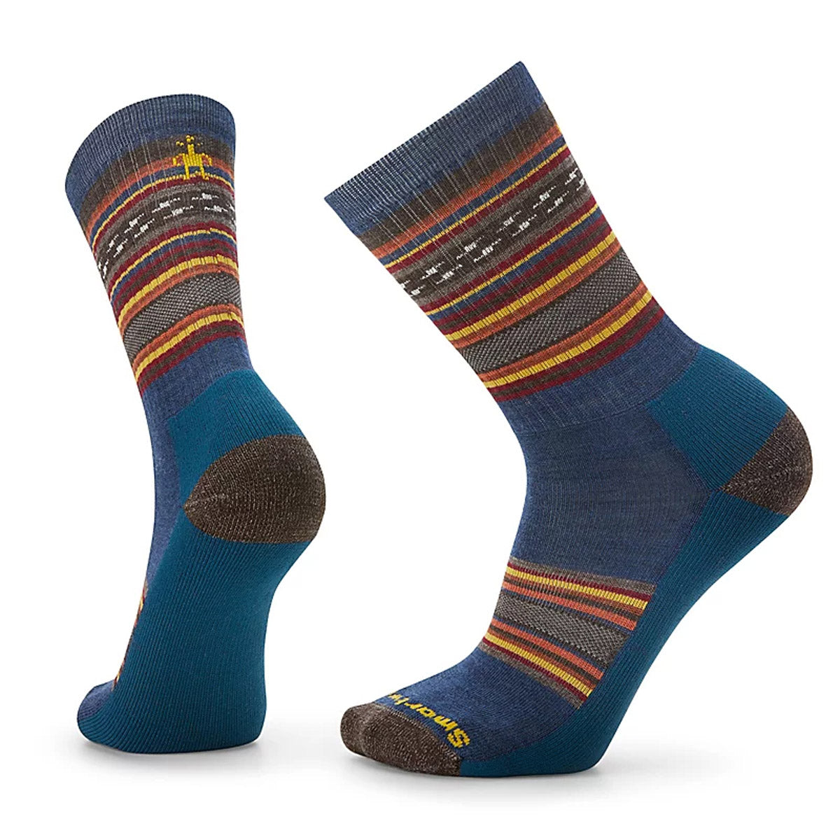 Smartwool Men&#39;s Everyday ReGarita Light Cushion Crew Socks Alpine Blue