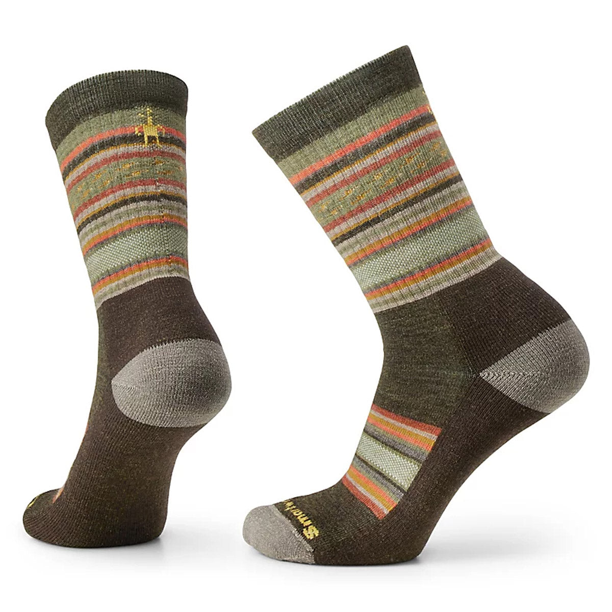 Smartwool Men&#39;s Everyday ReGarita Light Cushion Crew Socks Military Olive