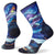 Smartwool Women's Athlete Edition Run Print Crew Socks Multi Color