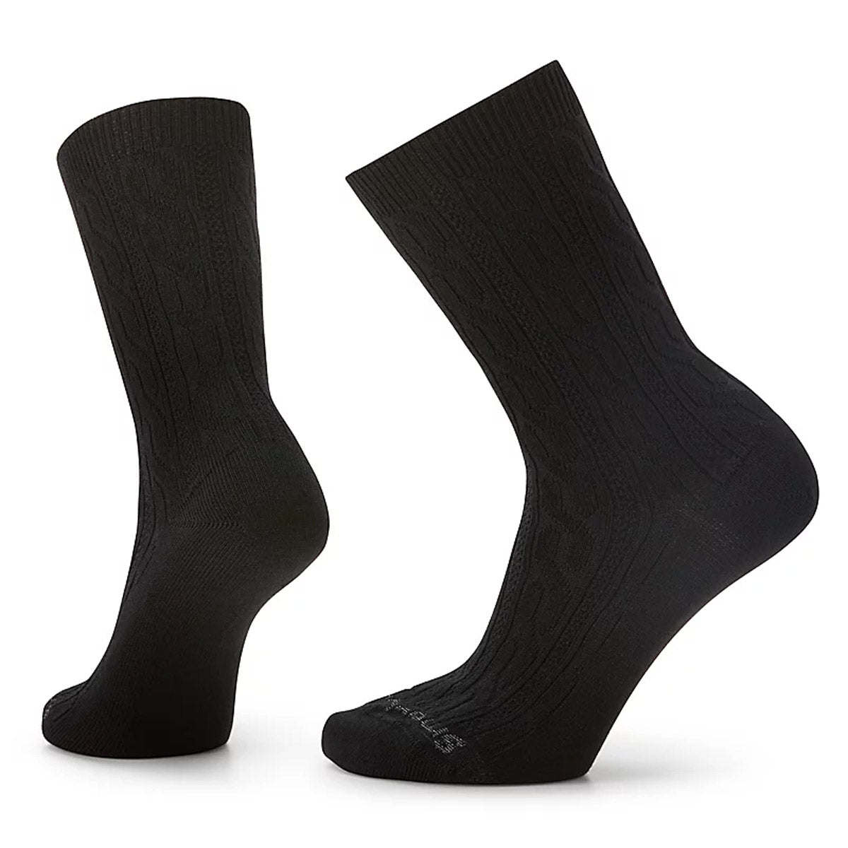 Smartwool Women&#39;s Everyday Cable Crew Socks Black