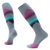 Smartwool Women's Ski Targeted Cushion Pattern Over The Calf Socks L88 Pewter Blue