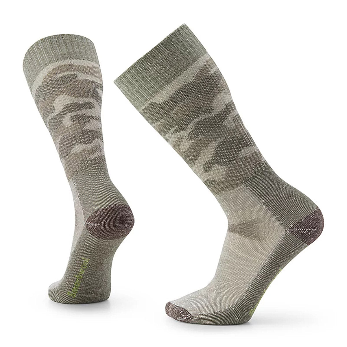 Smartwool Hunt Classic Edition Full Cushion Camo Tall Crew Socks Military Olive