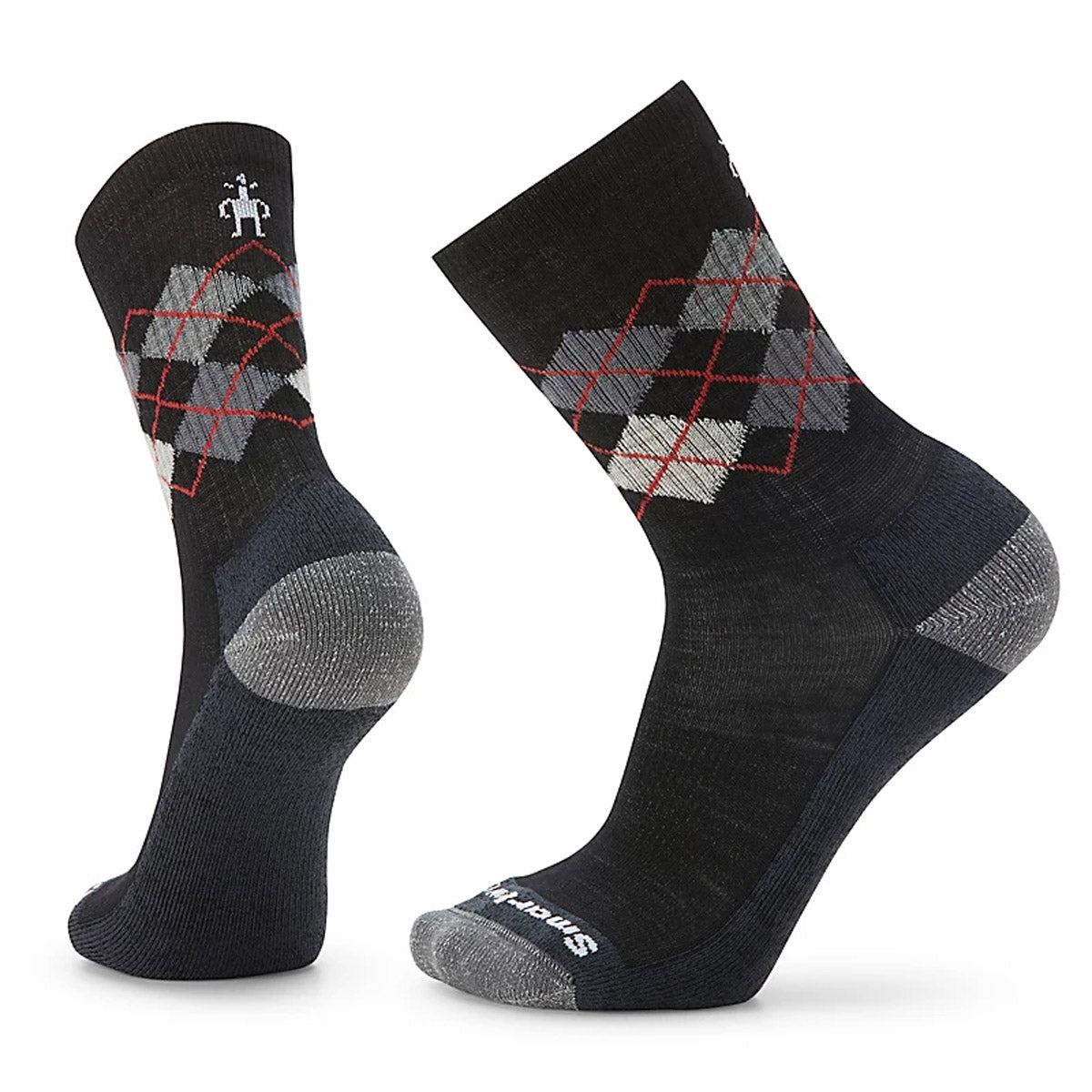 Smartwool Men's Everyday Diamond Crew Socks Black