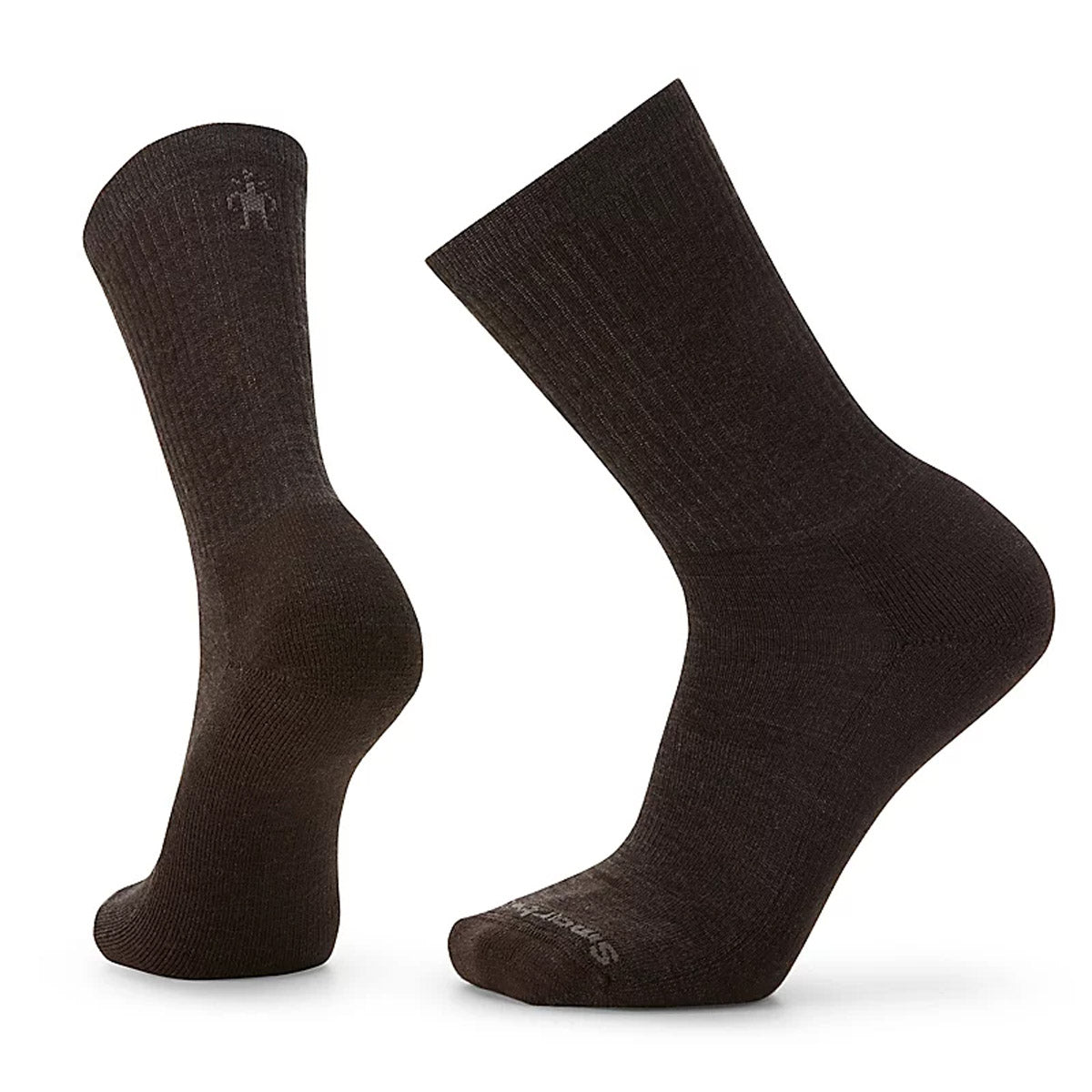 Smartwool Men's Everyday Solid Rib Crew Socks Chestnut