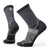 Smartwool Trail Run Targeted Cushion Crew Socks Black/White