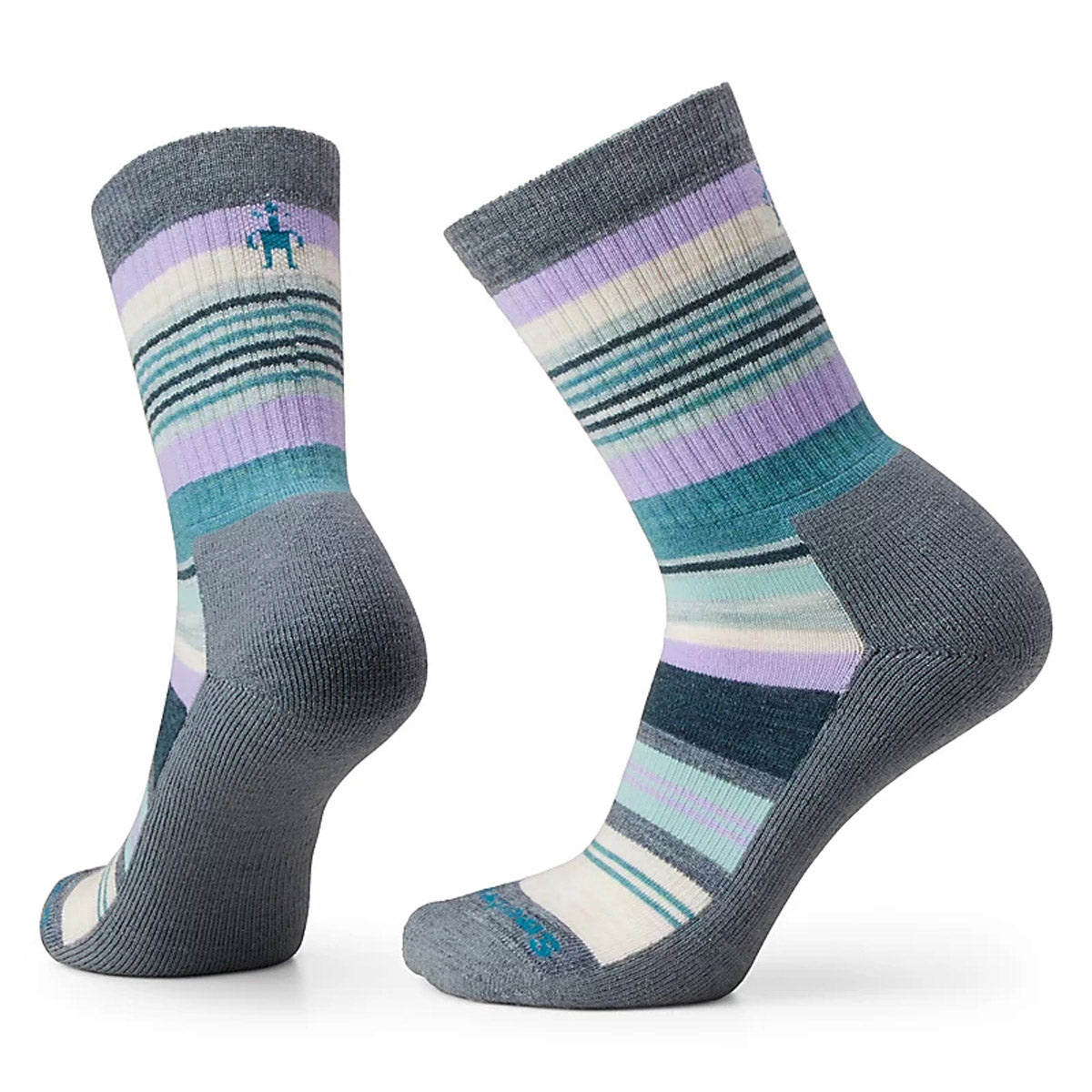 Smartwool Women&#39;s Everyday Joviansphere Crew Socks Pewter Blue