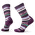 Smartwool Women's Everyday Margarita Crew Socks Purple Iris