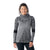 Smartwool Women's Intraknit Thermal Max Merino Base Layer Pattern Hoodie Black Plaid