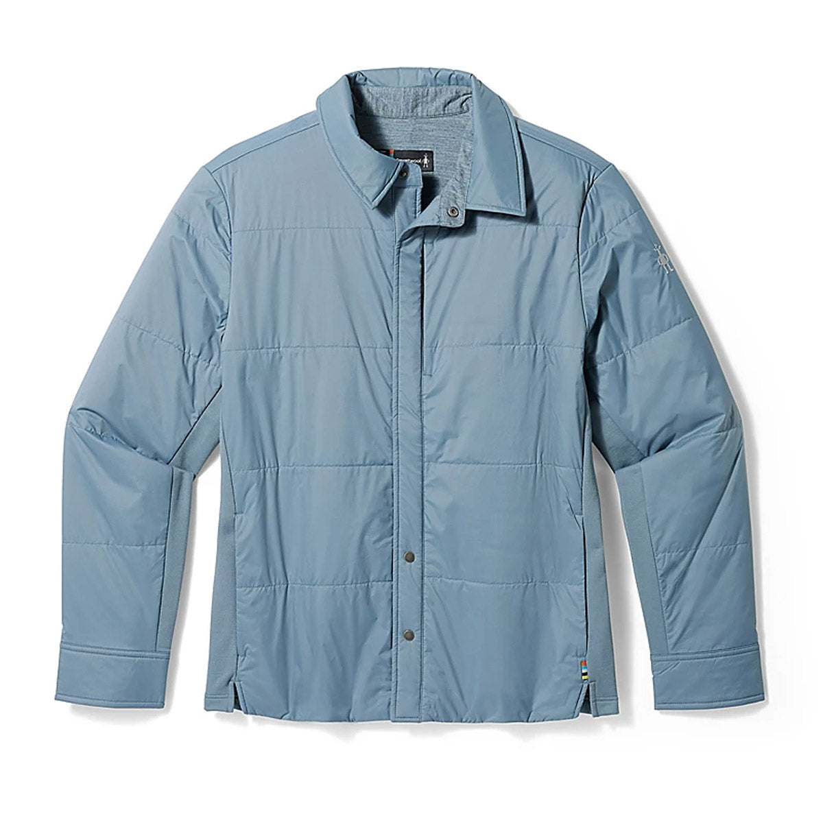 Smartwool Men&#39;s Smartloft Shirt Jacket Pewter Blue