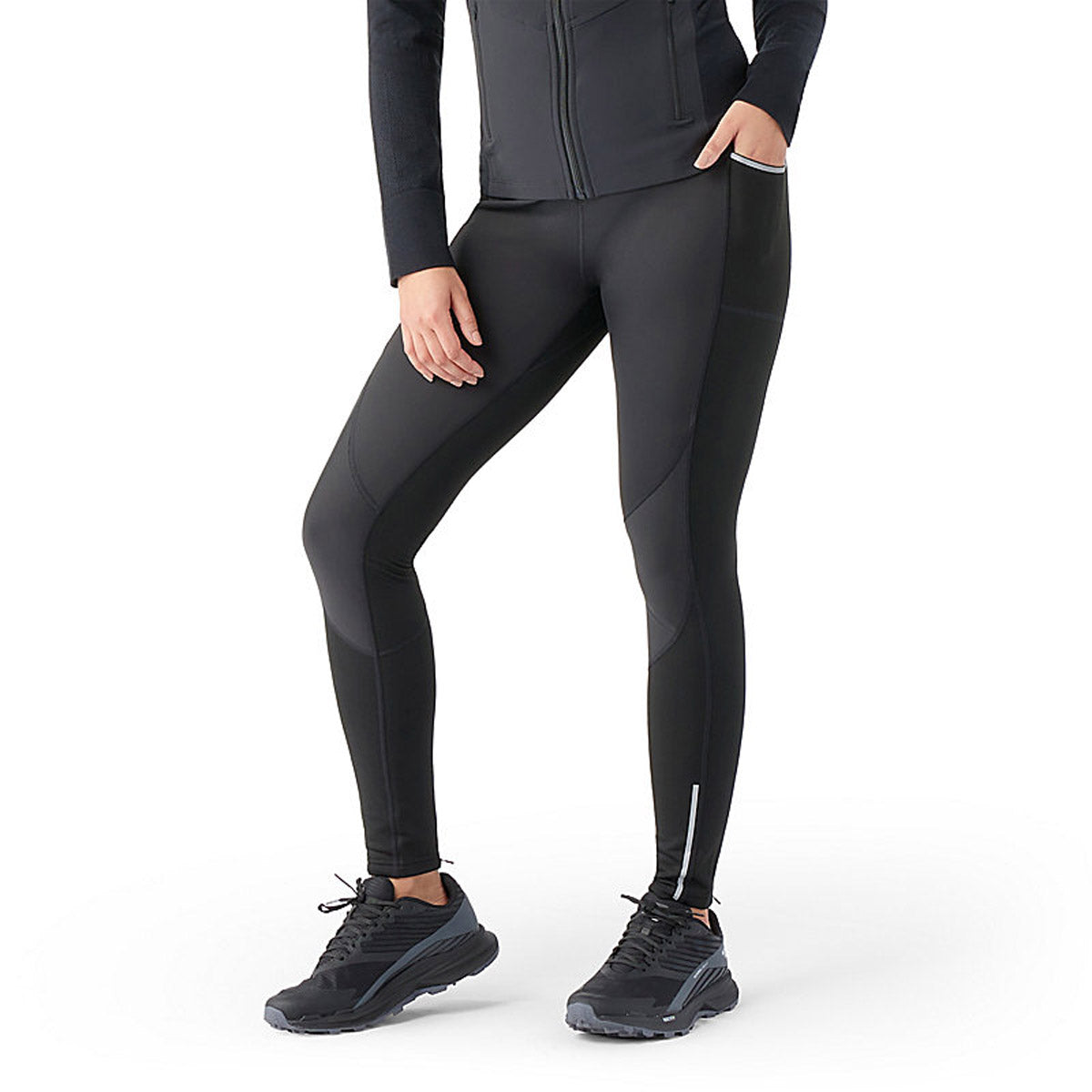 Smartwool Women&#39;s Active Fleece Wind Tight Black