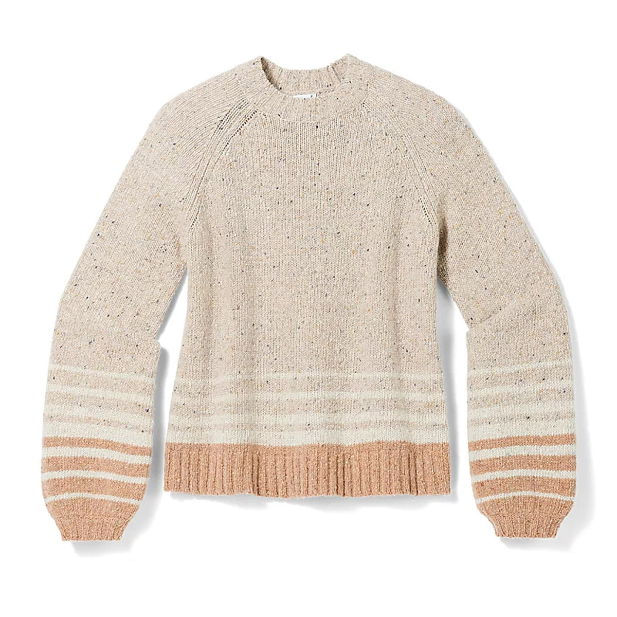 Smartwool Women's Cozy Lodge Ombre Sweater Oat Heather