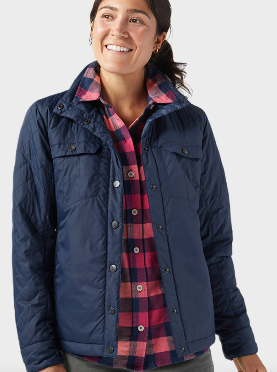 Stio W Skycrest Snap Shirt 410 ountain Shadow / M