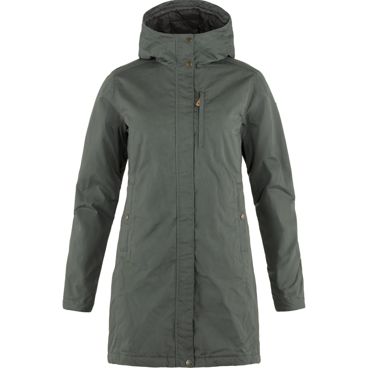 Fjallraven Women&#39;s Kiruna Padded Parka 050 Basalt