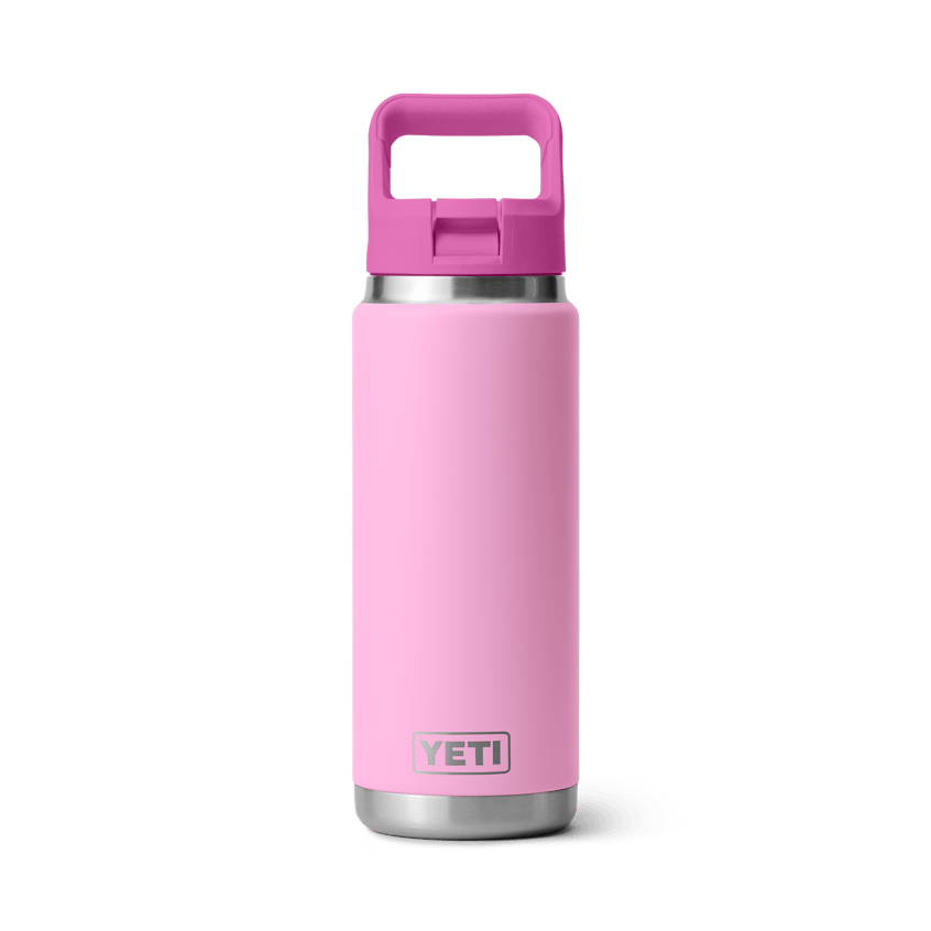 Yeti Rambler 26oz Straw Bottle with Color-Matched Straw Cap Power Pink/Wildflower
