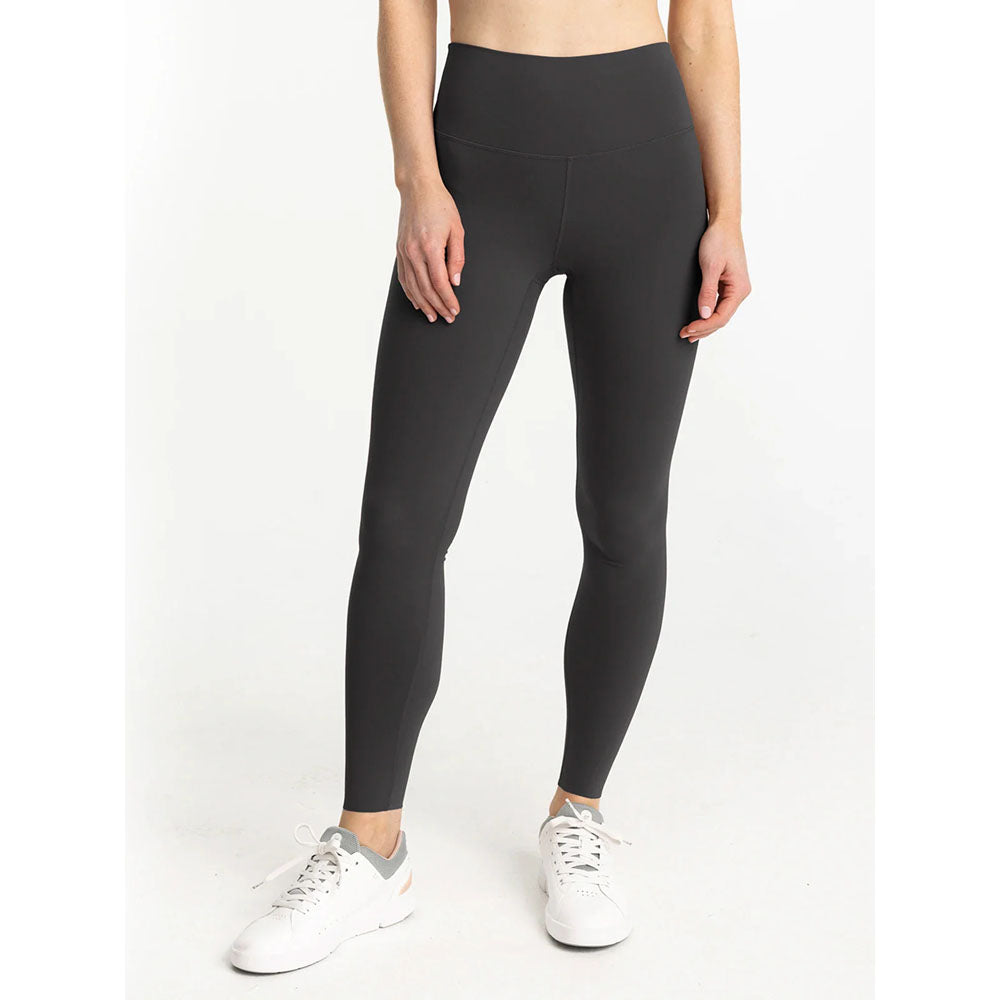 Free Fly Apparel Womens All Day 7/8 Legging Black Sand