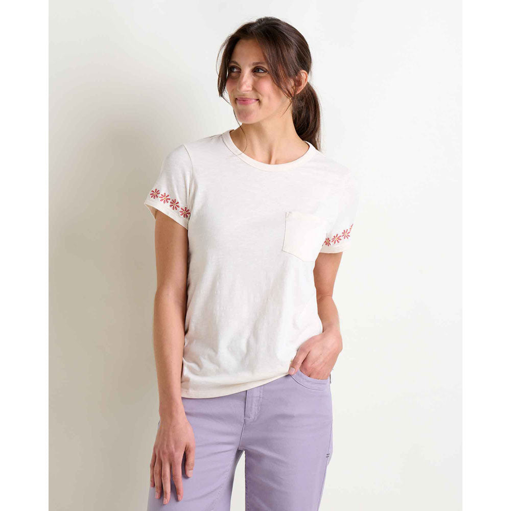 Toad&Co. Womens Primo Crew Embroidered alt Embroidery / S