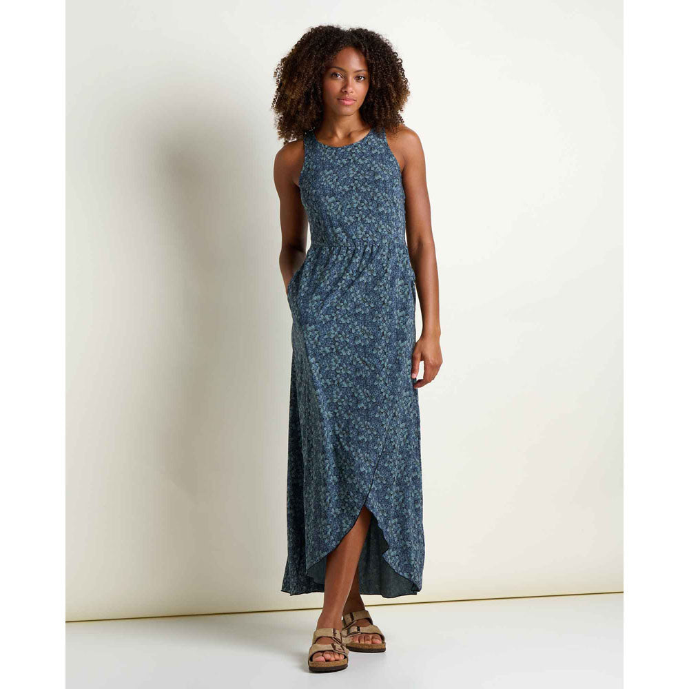 Toad&Co. Womens Sunkissed Maxi Dress Ink Print