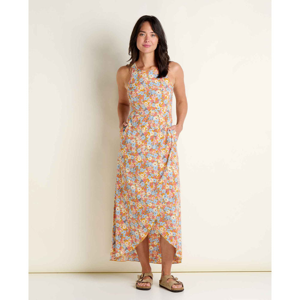 Toad&Co. Womens Sunkissed Maxi Dress unset Print / S