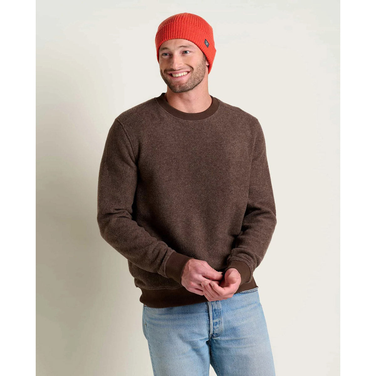 Toad&Co. Men's Kennicott Crew Falcon Brown