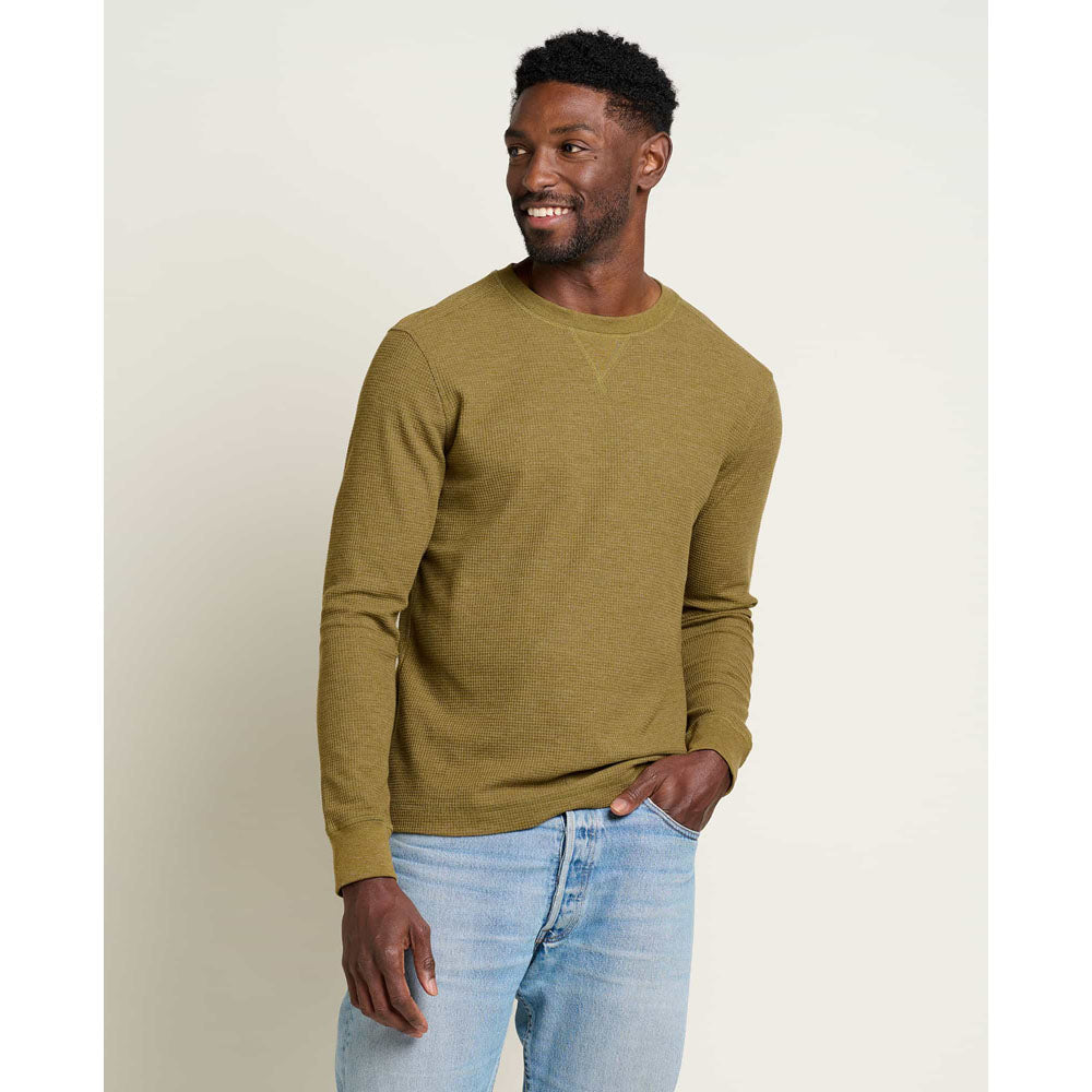 Toad&Co. Mens Framer II Long Sleeve Crew Fir