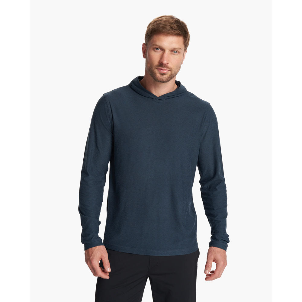 Vuori M Strato Tech Hoodie Navy Heather
