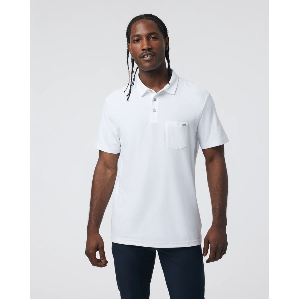 Vuori Mens Ace Polo White