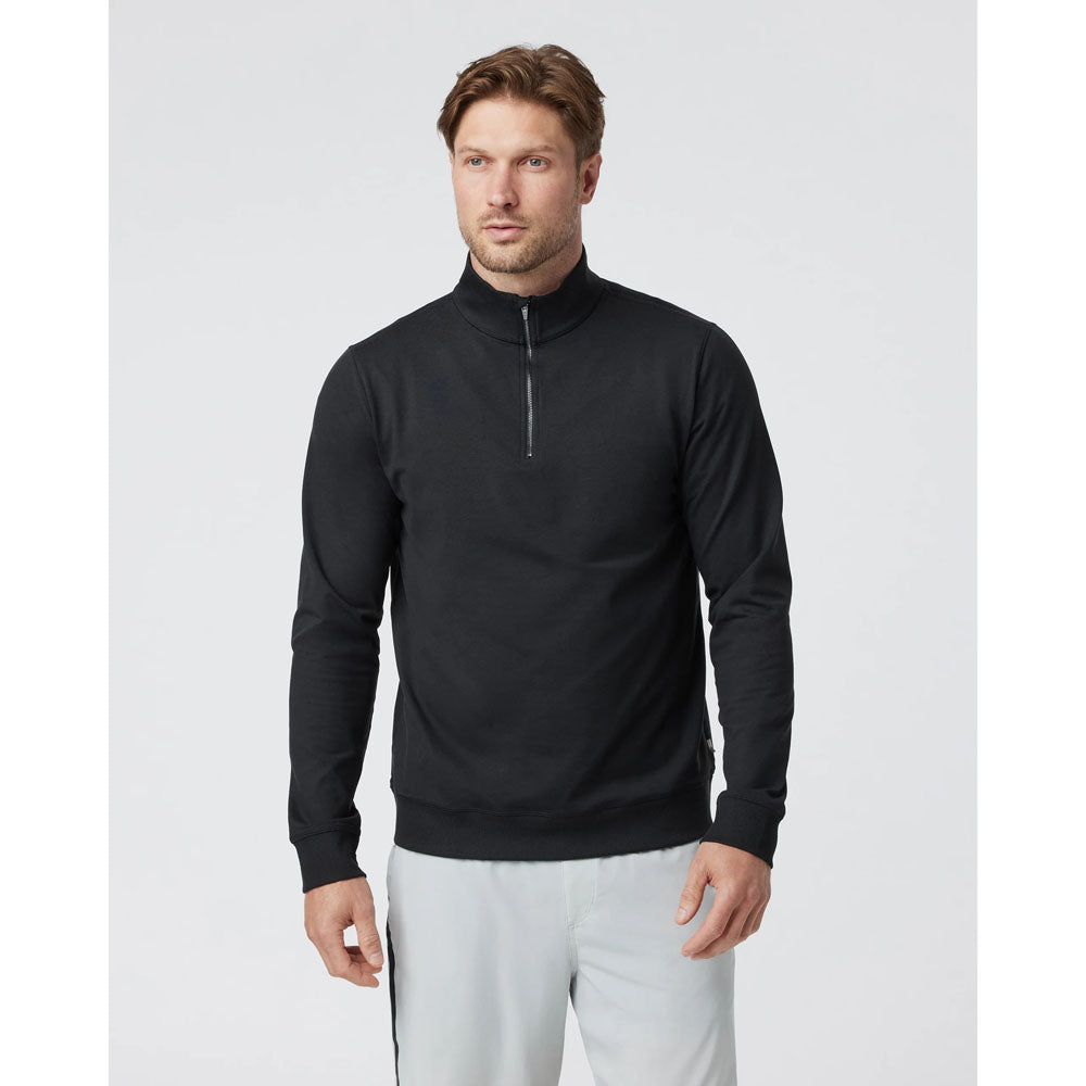 Vuori M Coronado 1/2 Zip Black Heather