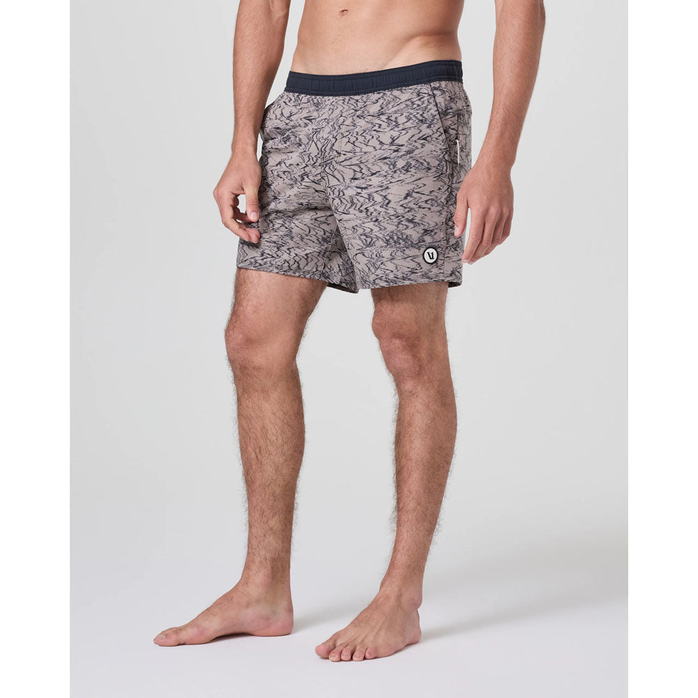 Vuori M Maverick Volley Short Mocha Sand