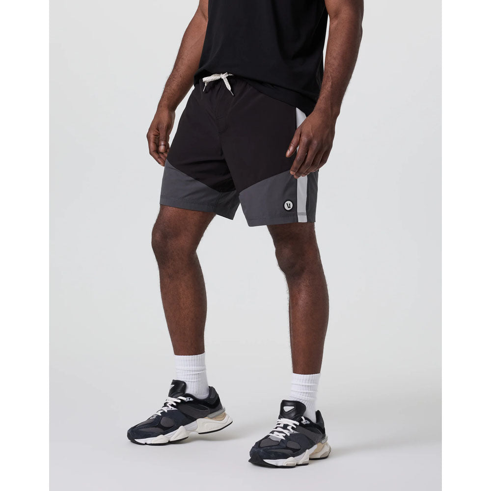 Vuori M Kore Short X1 Lined 7.5 Black/Dark Pewter/Salt