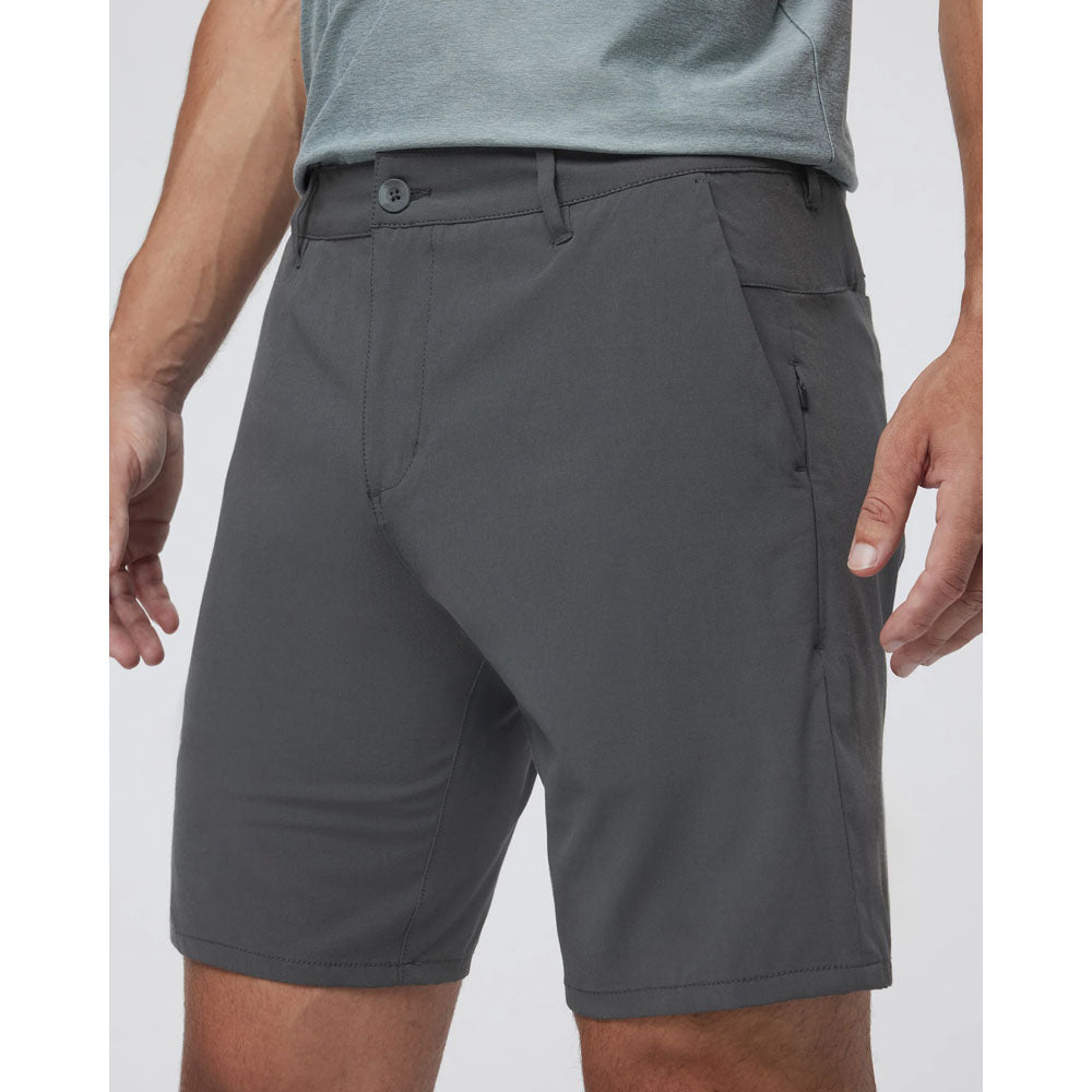 Vuori Mens Aim Short Charcoal