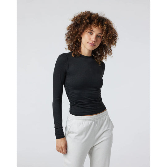 W LS Halo Ruched Tee