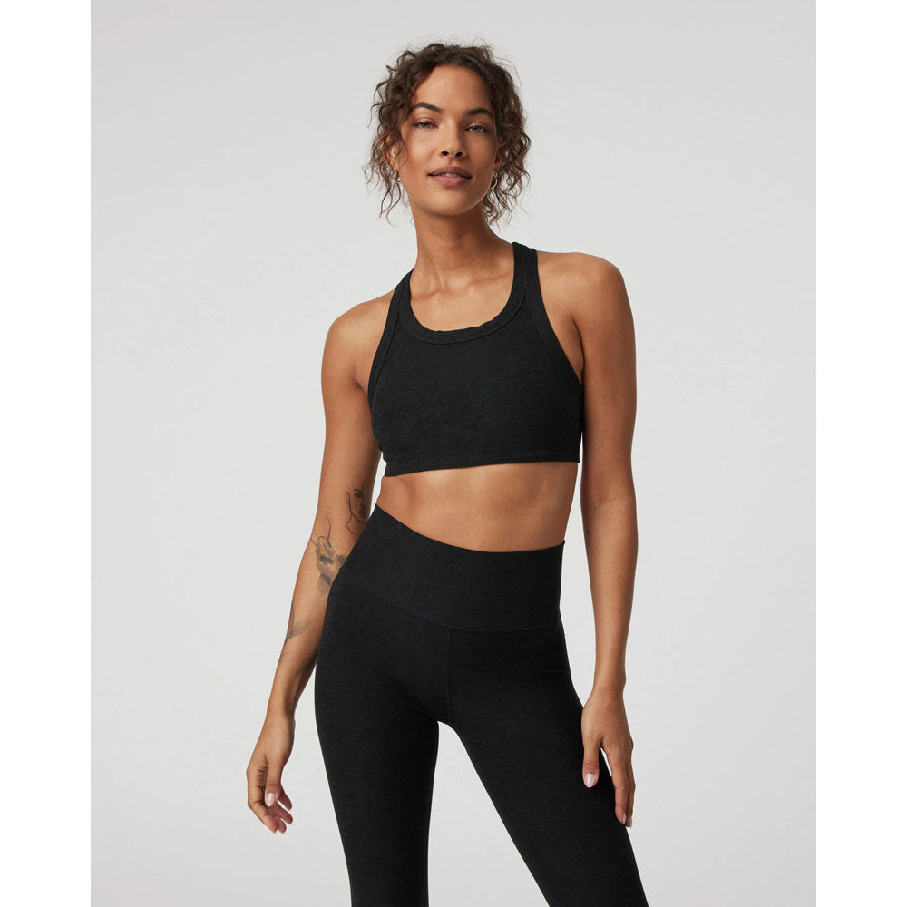 Vuori W Elevation Racer Bra Black Heather