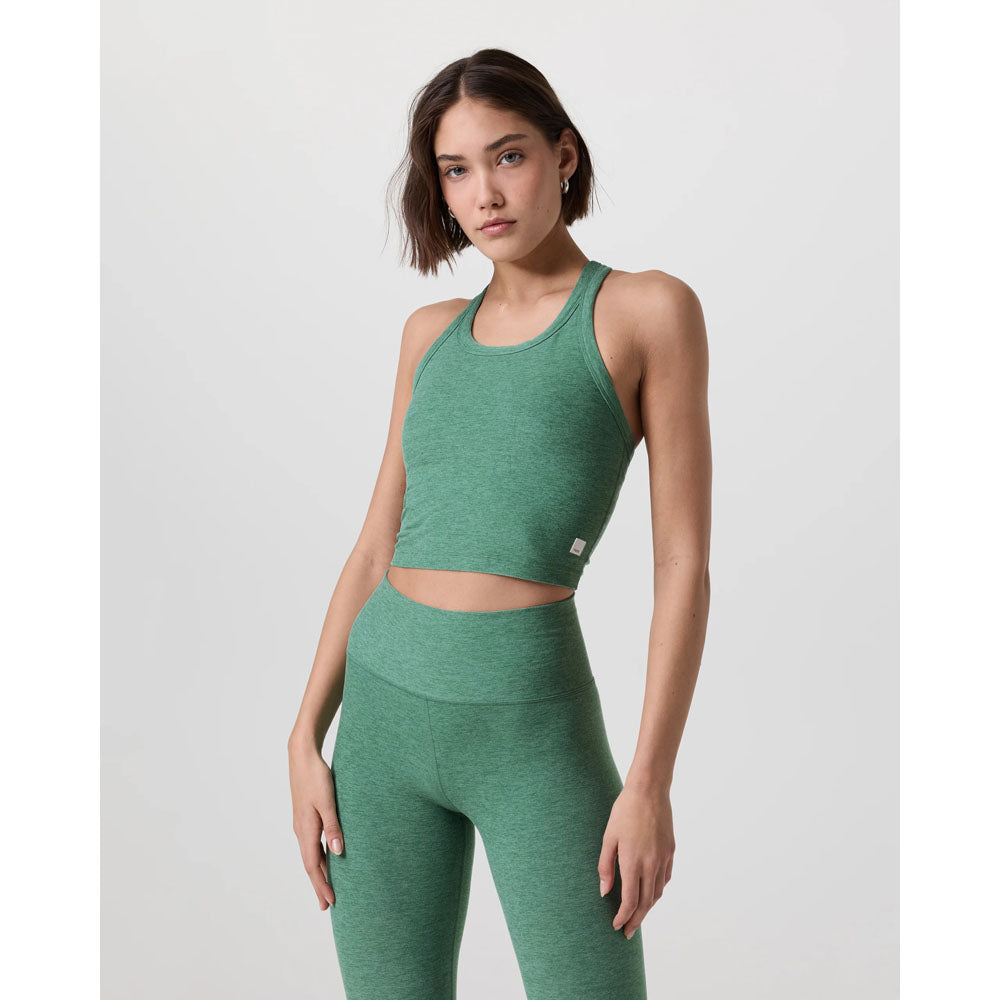 Vuori W Elevation Racerback Tank Creek Heather