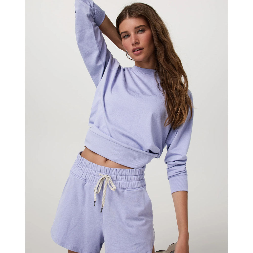 Vuori W LS Halo Crew Lavender Mist Heather