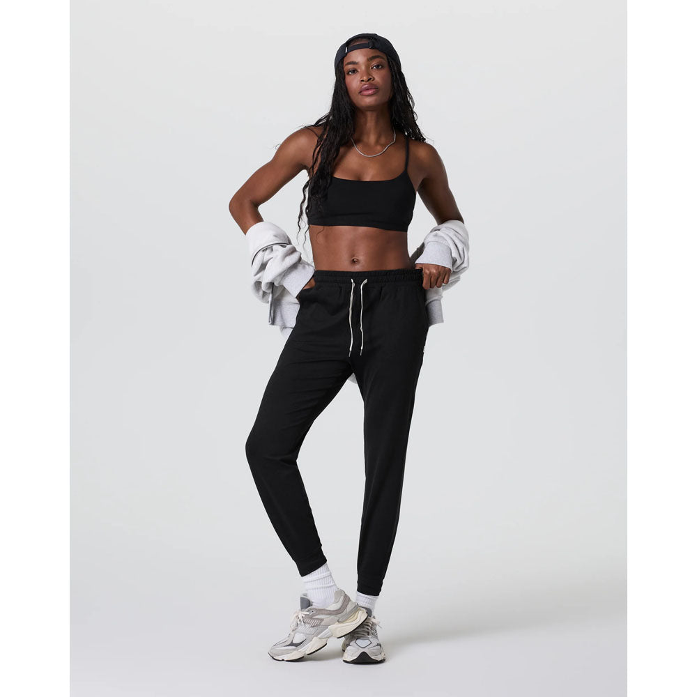 Vuori Womens Performance Jogger Black Heather