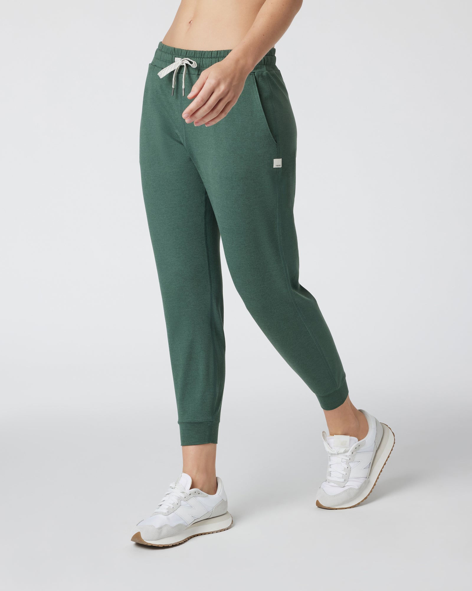 Vuori Womens Performance Jogger HEM Marsh Heather