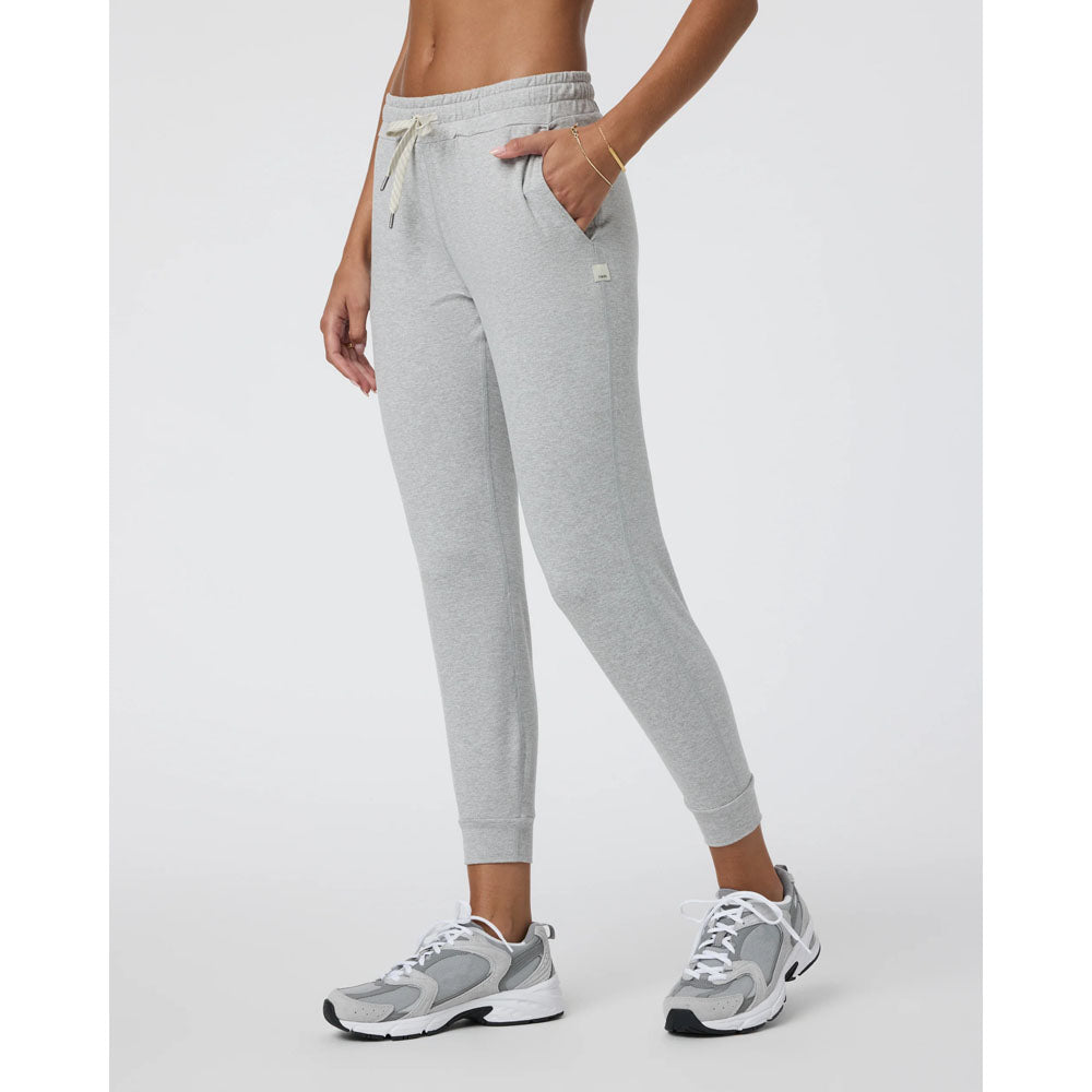 Vuori Womens Performance Jogger Pale Grey Heather