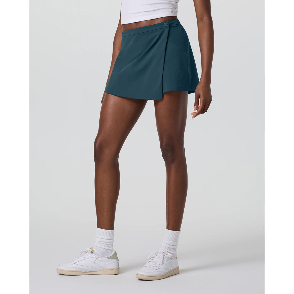 Vuori W Miles Sport Skirt Moss