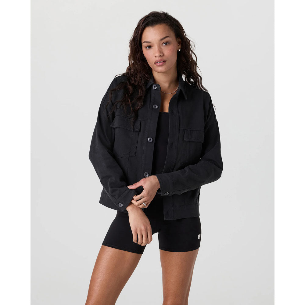 Vuori W Mackenzie Jacket Washed Black