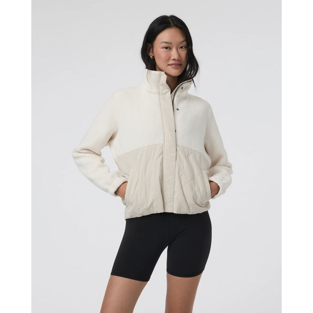 Vuori W Highlands Sherpa Jacket Natural