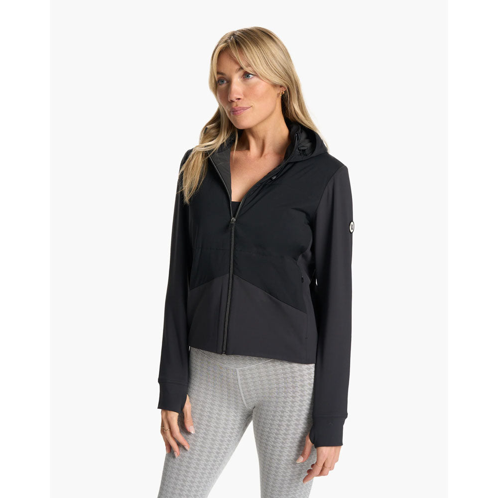 Vuori W Chilled Out Full Zip Washed Black