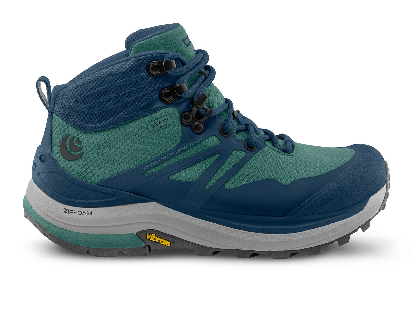 Topo Athletic Womens Trailventure 2 WP Ocean/Blue